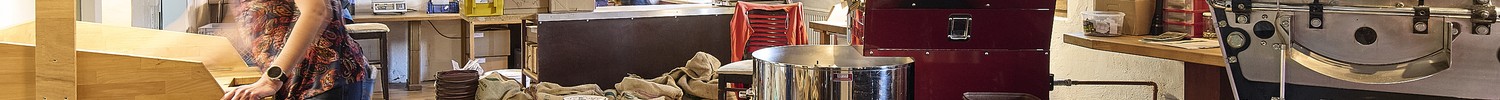 Einblick in die Rösterei der "Kaffeewelt Eisbrenner" in Bielefeld.